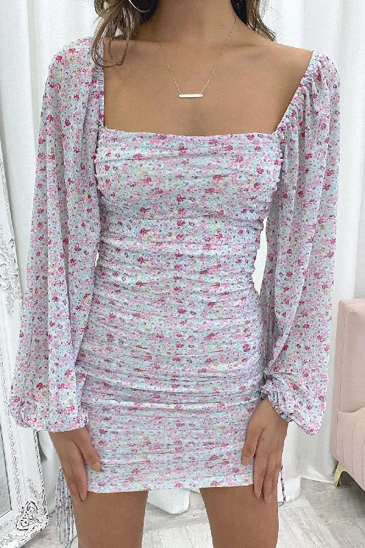 Lorde Dress - Pink Floral