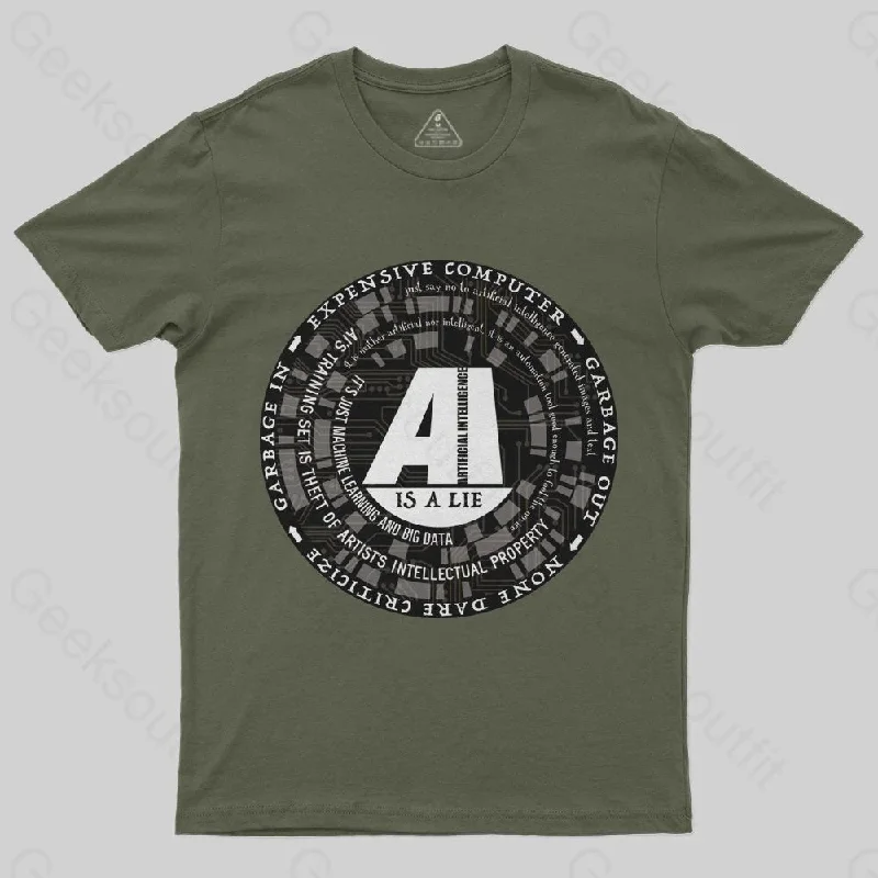 AI Is a Lie T-Shirt