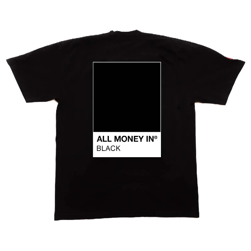 All Money In Black Pantone T-shirt - Black