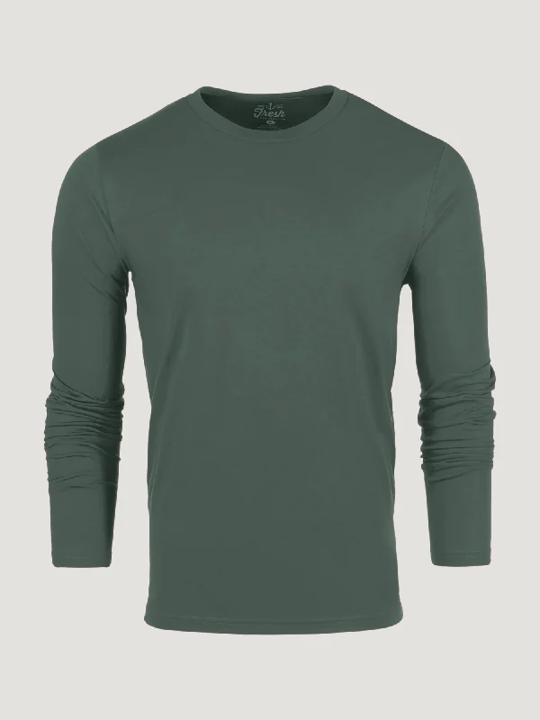 Alpine Green Long Sleeve Crew Neck