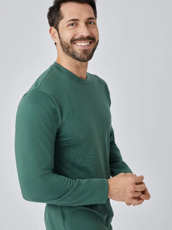 Alpine Green Long Sleeve Crew Neck