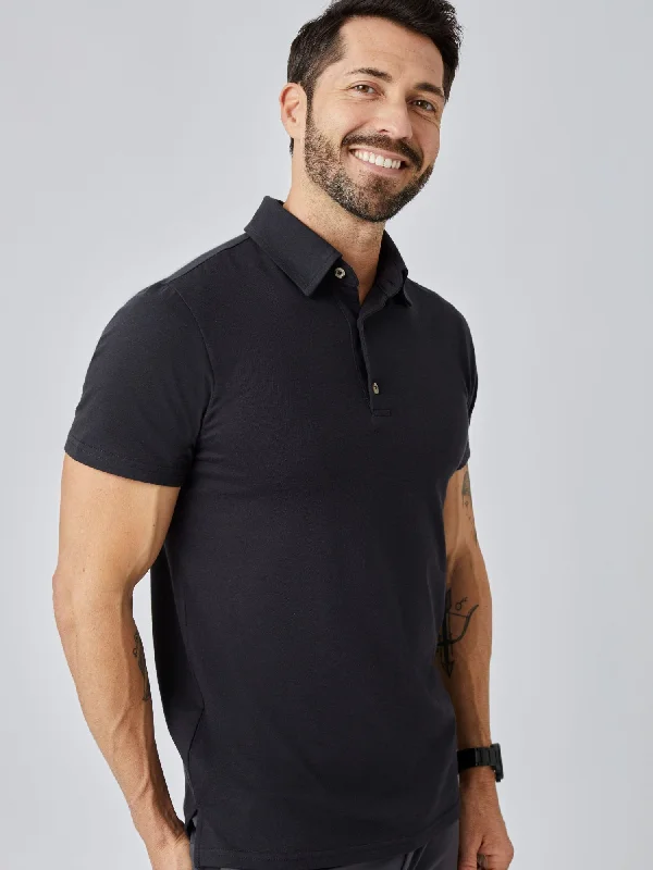 Anchor Black Torrey Polo