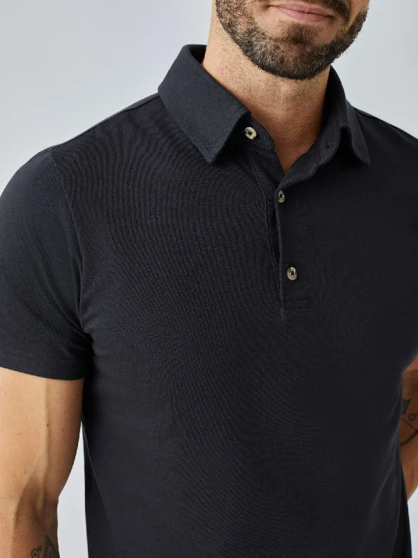 Anchor Black Torrey Polo