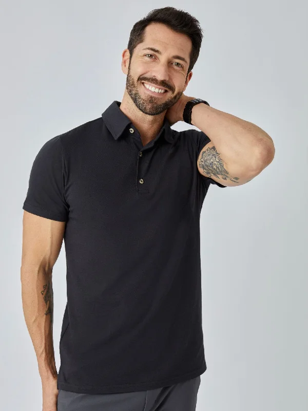 Anchor Black Torrey Polo