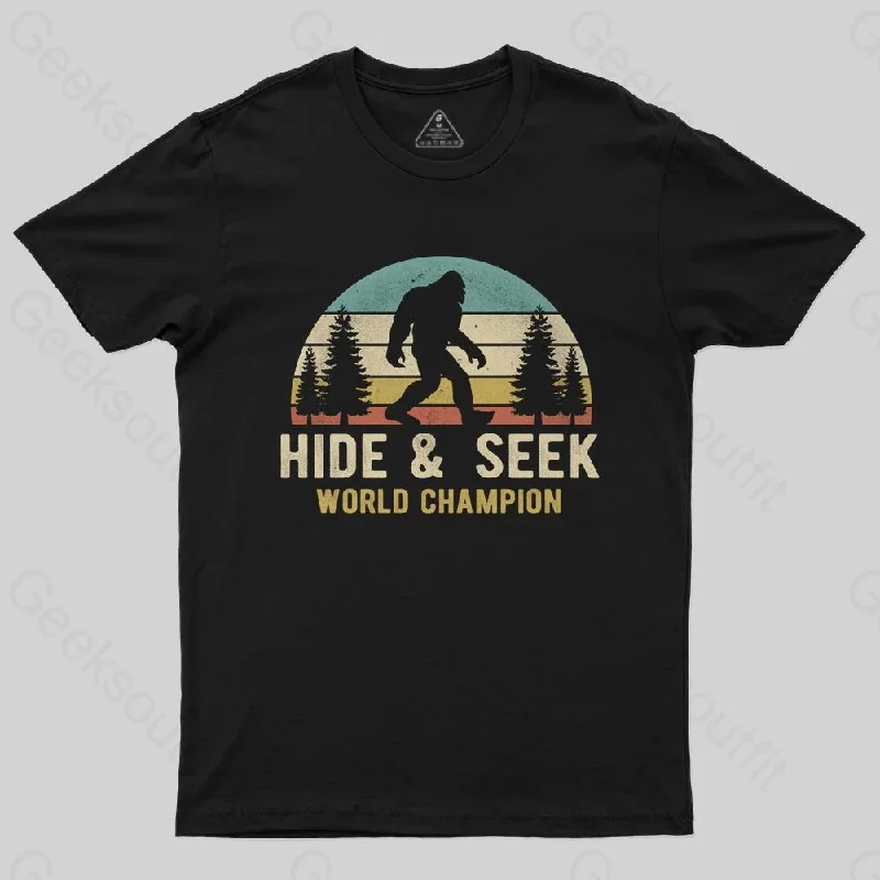 Bigfoot - Hide And Seek World Champion T-Shirt