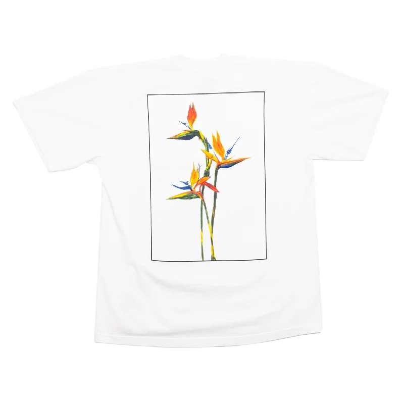 Birds of Paradise T-shirt - White