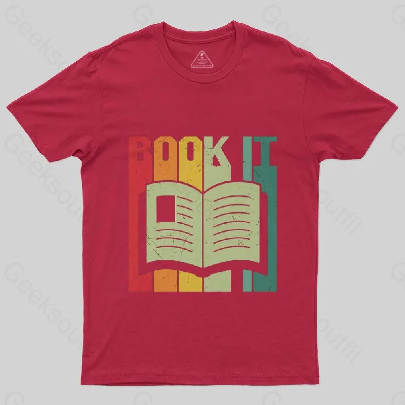 Book IT Retro Bookworm T-Shirt