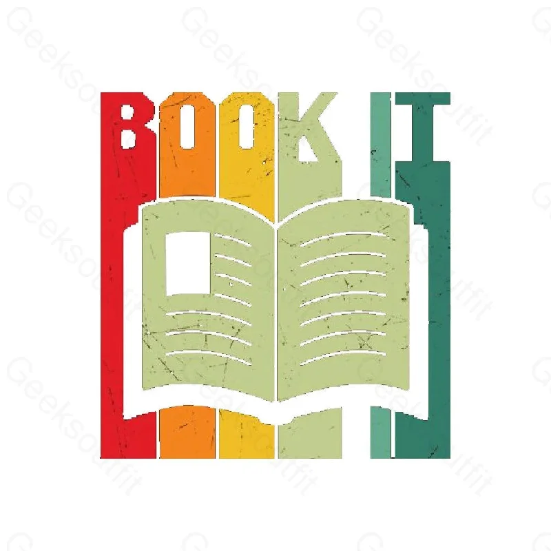 Book IT Retro Bookworm T-Shirt