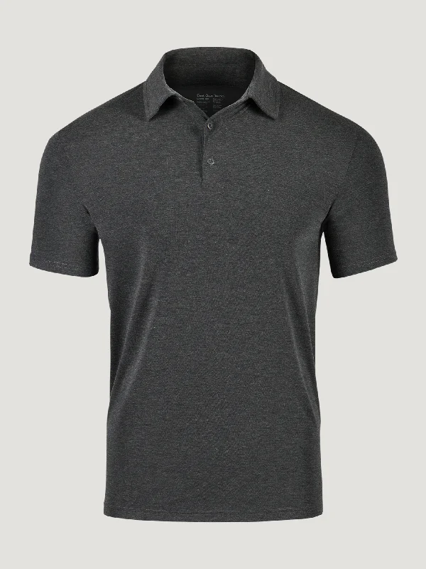 Charcoal Performance Polo