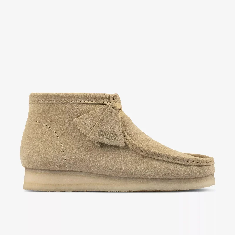 CLARKS - BOTTE WALLABEE - SUÈDE ÉRABLE