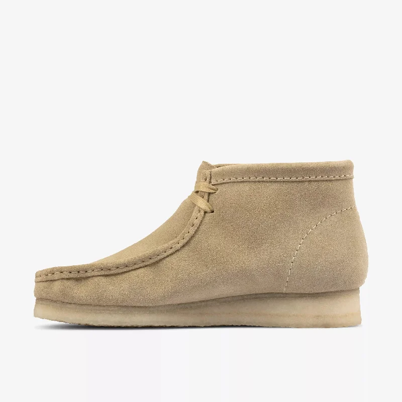 CLARKS - BOTTE WALLABEE - SUÈDE ÉRABLE