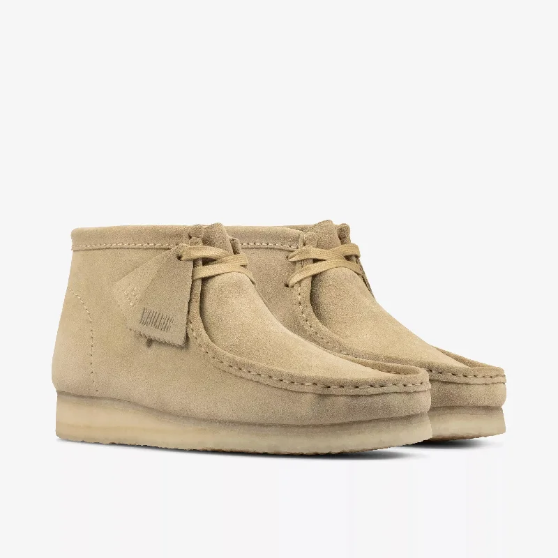 CLARKS - BOTTE WALLABEE - SUÈDE ÉRABLE