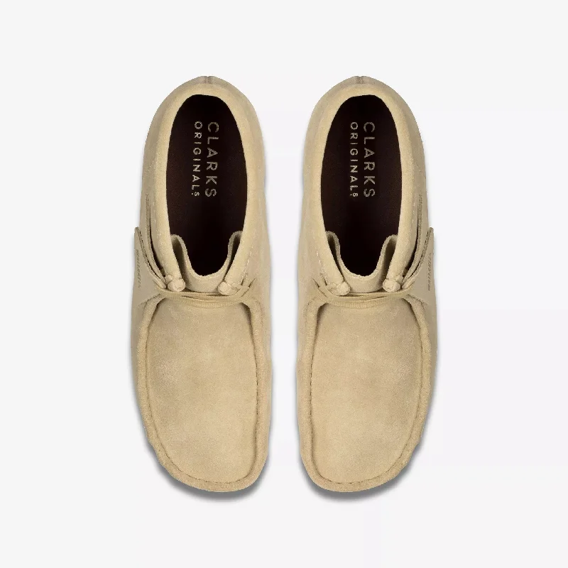 CLARKS - BOTTE WALLABEE - SUÈDE ÉRABLE