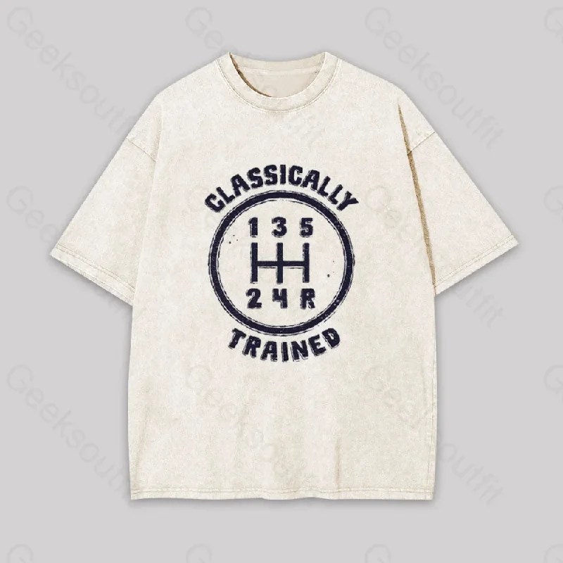 Classically Trained Geek Washed T-shirt