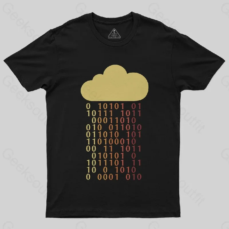 Cloud Bit Sysadmin Coding Retro T-Shirt