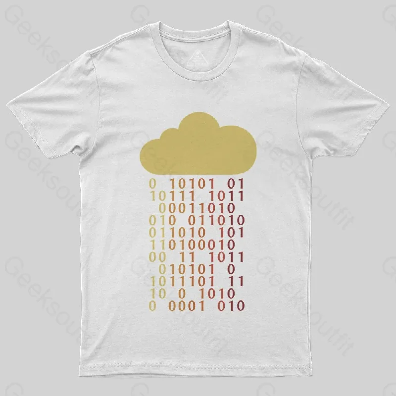 Cloud Bit Sysadmin Coding Retro T-Shirt