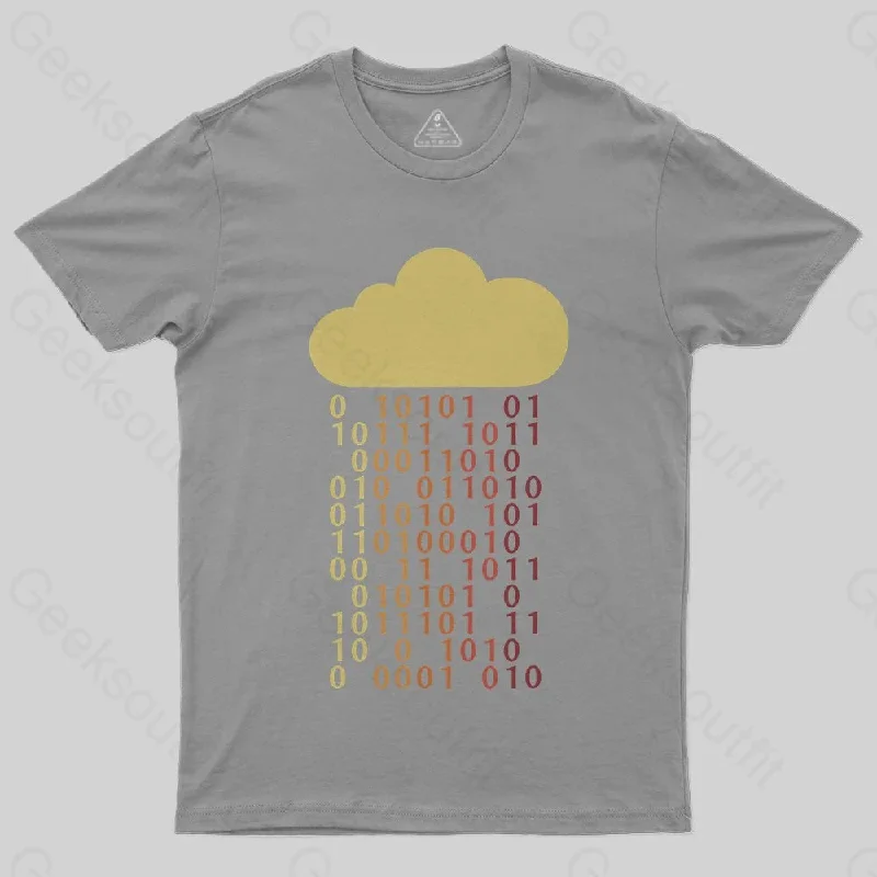 Cloud Bit Sysadmin Coding Retro T-Shirt