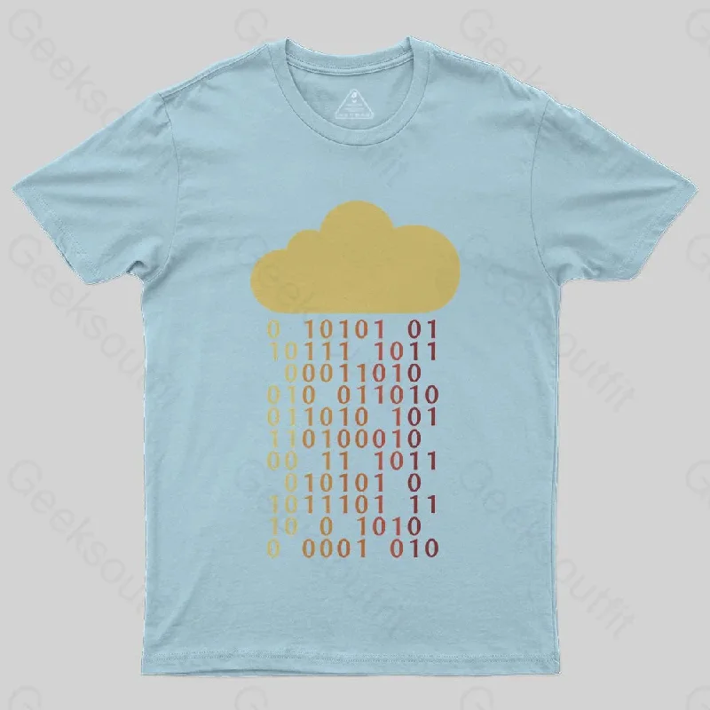 Cloud Bit Sysadmin Coding Retro T-Shirt