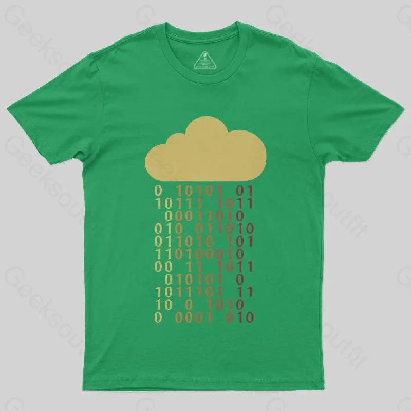 Cloud Bit Sysadmin Coding Retro T-Shirt