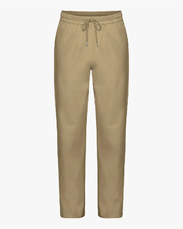 COLORFUL STANDARD - PANTALON TWILL - DESERT KHAKI