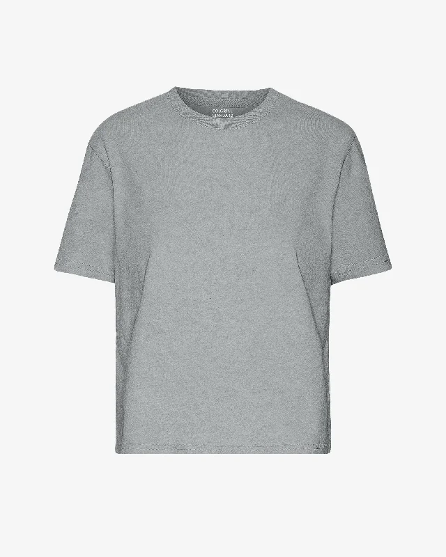 COLORFUL STANDARD - T SHIRT BOXY COURT - HEATHER GREY