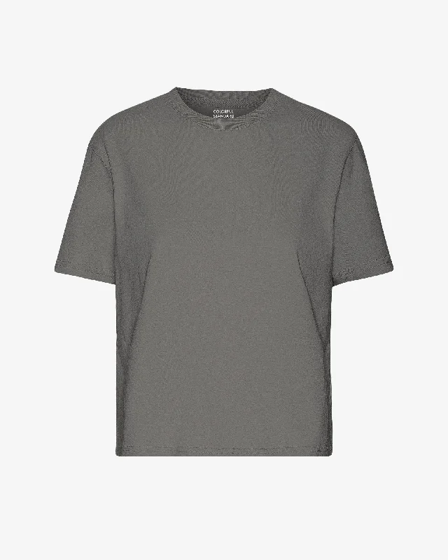 COLORFUL STANDARD - T SHIRT BOXY COURT - STORM GREY