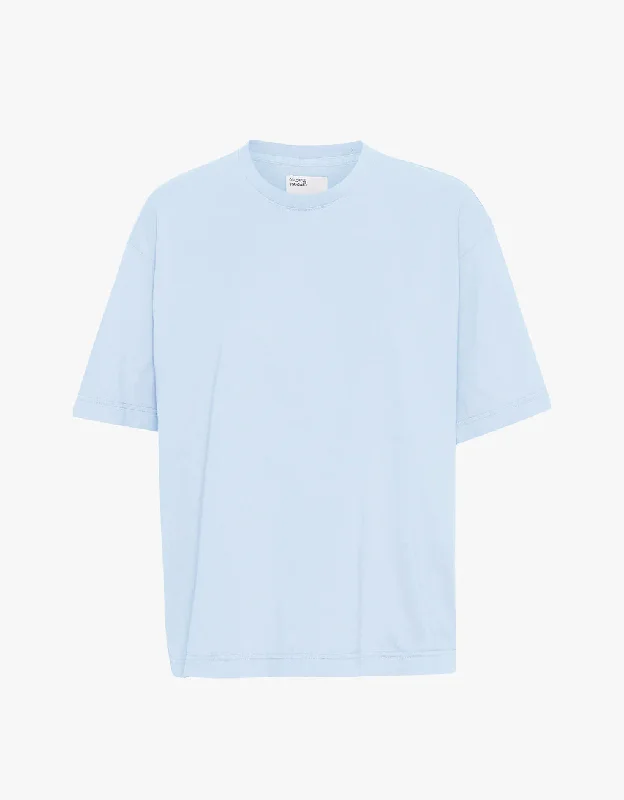 COLORFUL STANDARD - T-SHIRT SURDIMENSIONNÉ - BLEU POLAIRE