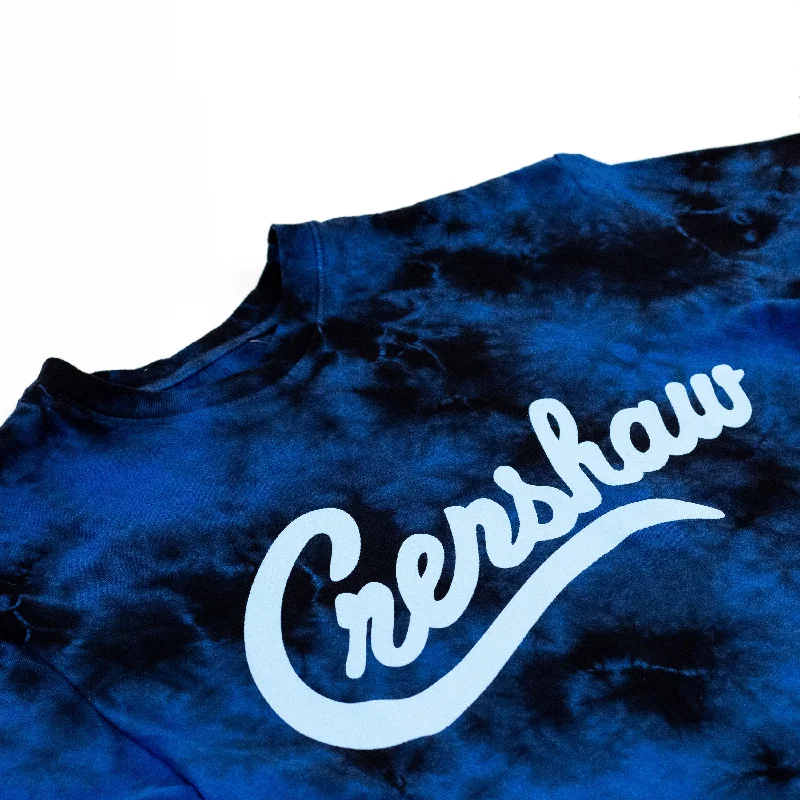 Crenshaw Limited Edition T-shirt - Navy/Indigo Tie Dye