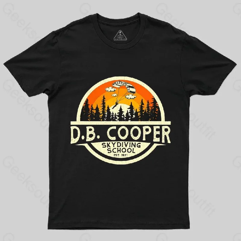 D.B. Coopers Skydiving School Portland Oregon T-Shirt