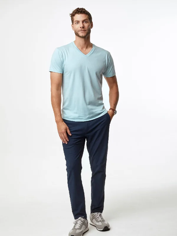 Dusk Blue V-Neck