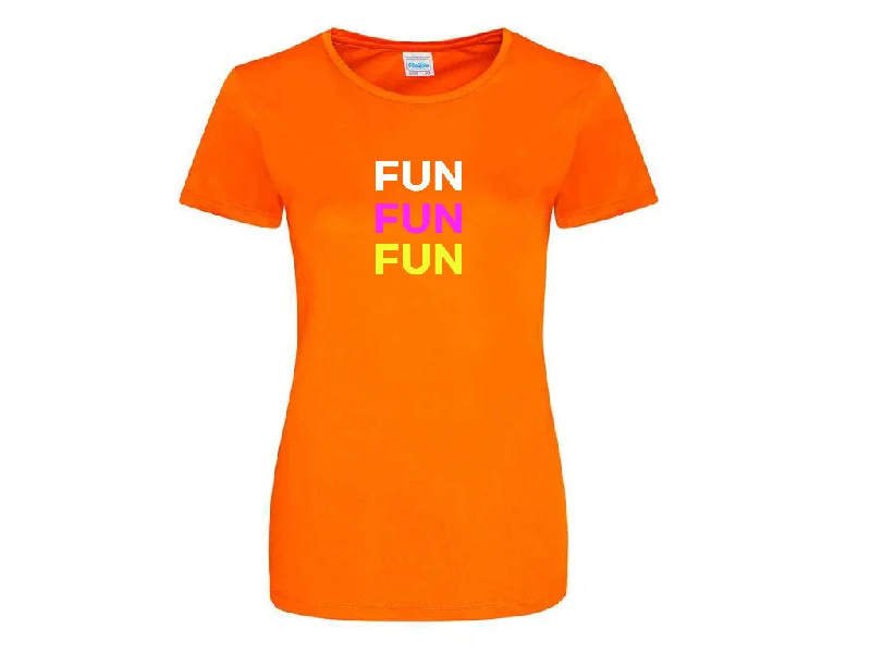 Electric Orange FUN Tee