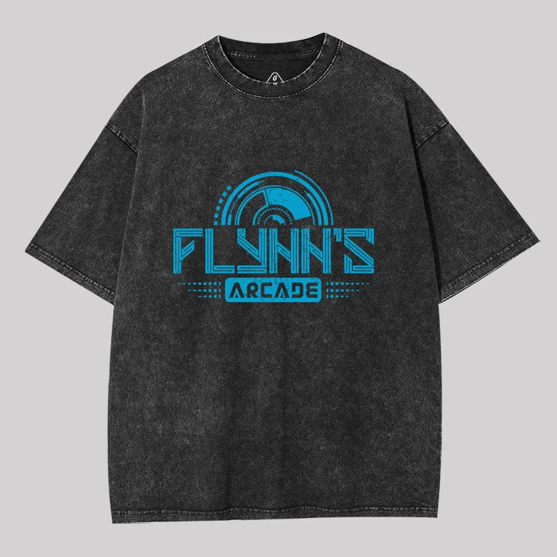 Flynn's Arcade Est 1982 Washed T-shirt