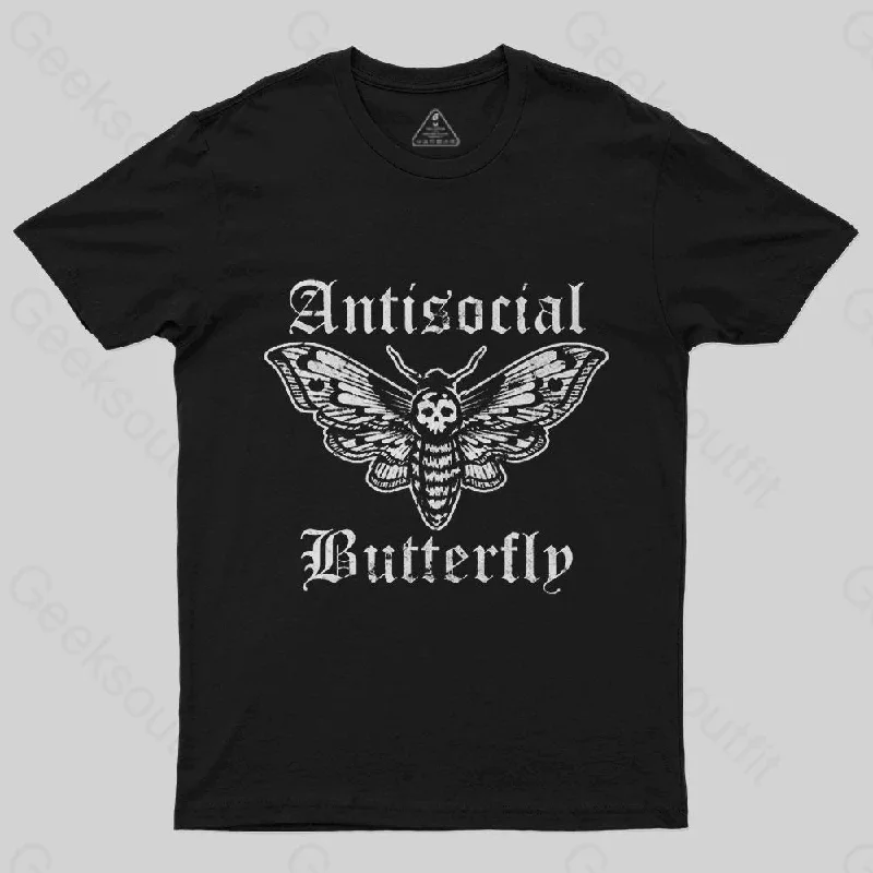 Funny Antisocial Butterfly T-Shirt