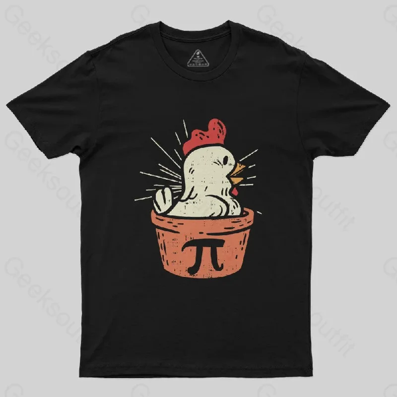 Funny Chicken Pot Pi T-Shirt