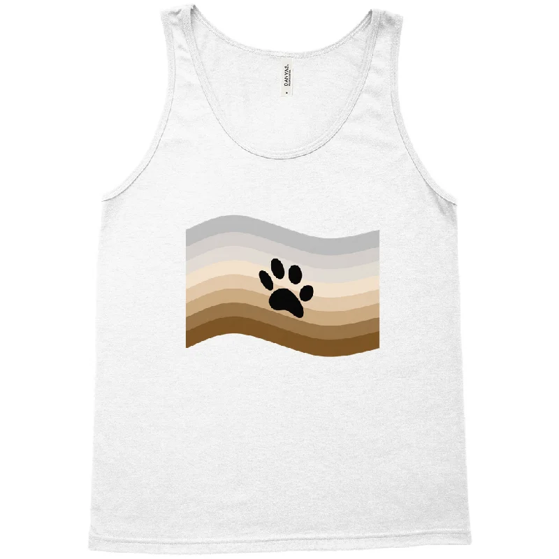 Furry Pride Flag Relaxed Fit Tank Tops | Choose Your Flag | Bella + Canvas