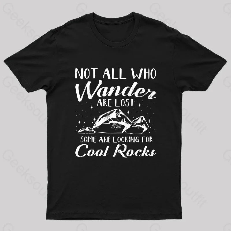 Geologist Rock Collecting Geek T-Shirt