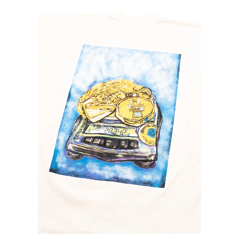 Grams & Gold Chains (Artwork) T-shirt - Off White