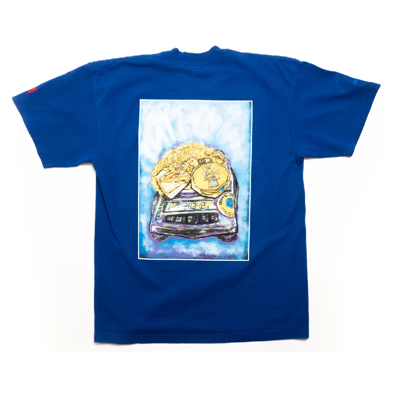 Grams & Gold Chains (Artwork) T-shirt - Royal