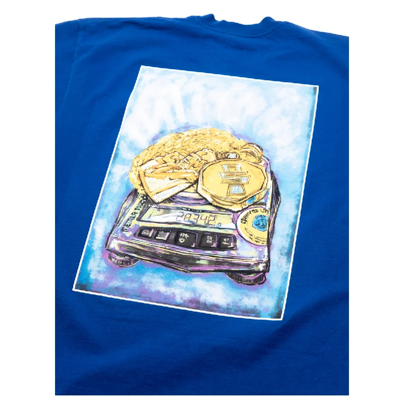 Grams & Gold Chains (Artwork) T-shirt - Royal