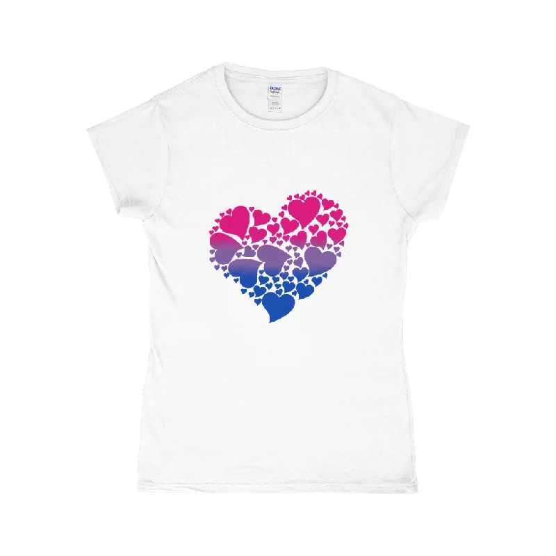 Heart of Hearts Fitted Tshirt | Choose Your Colourway | Gildan