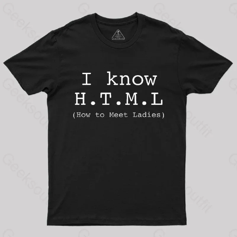 I Know HTML T-Shirt