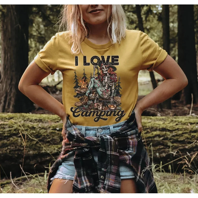 I Love Camping Boho GRAPHIC TEE