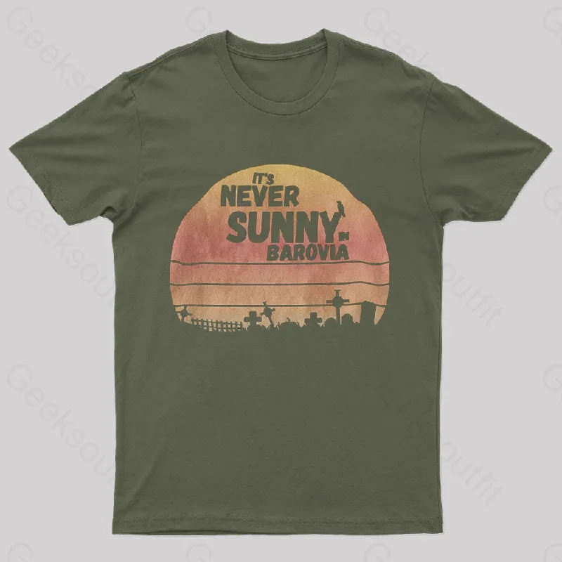 It's Never Sunny In Barovia Nerd T-Shirt