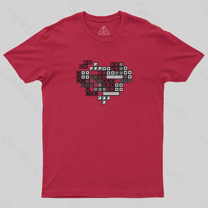 Keyboard Heart T-Shirt