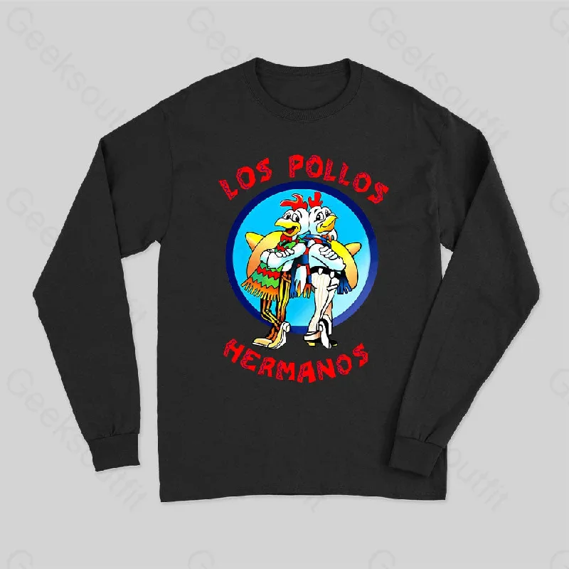 Los Pollos Hermanos Nerd Long Sleeve T-Shirt