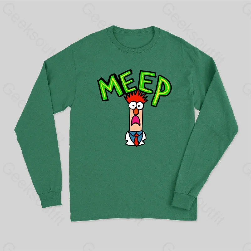 Meep muppet beaker Long Sleeve T-Shirt