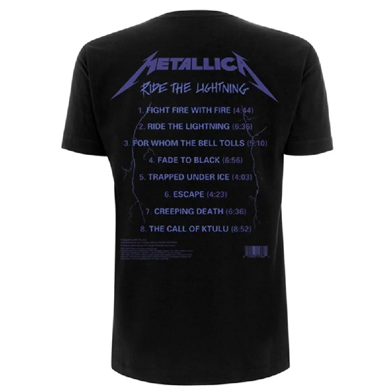 Ride The Lightning Tracks T-shirt