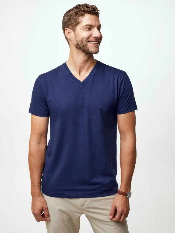 Midnight Blue V-Neck