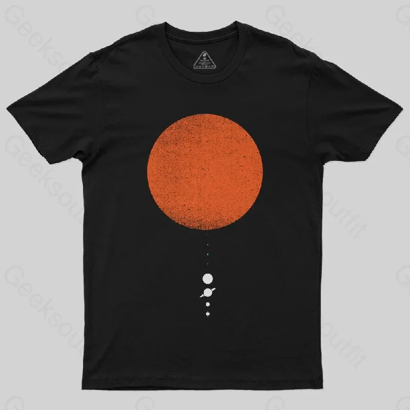 Minimal Solar System T-Shirt