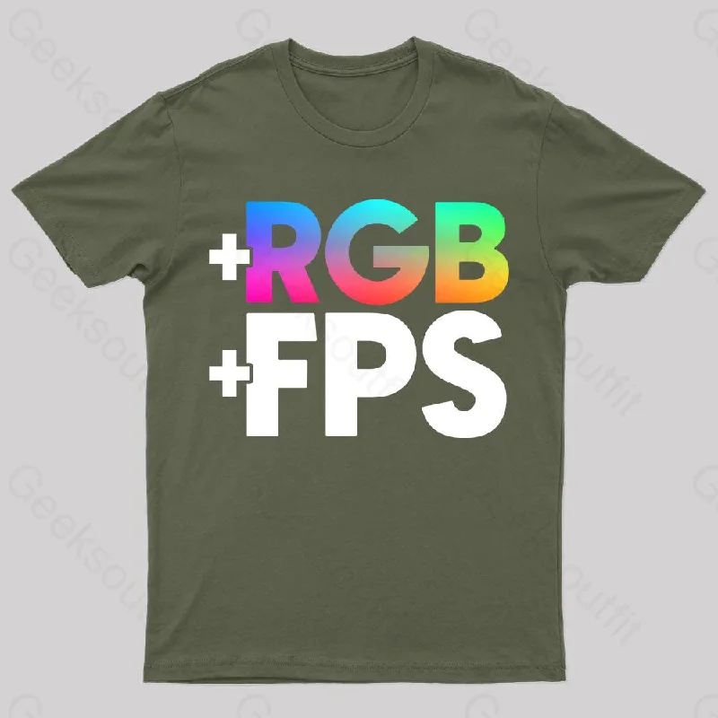 More RGB More FPS Nerd T-Shirt